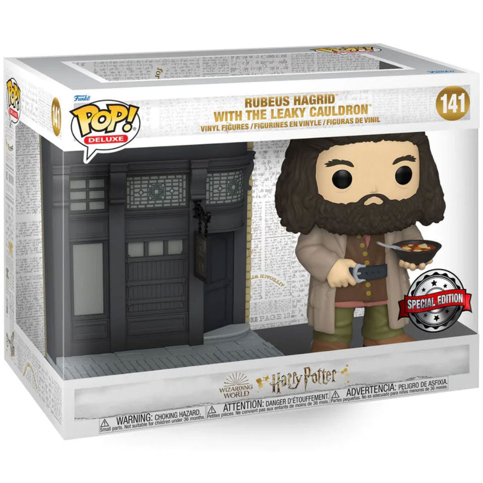 Figura Funko POP Harry Potter Diagon Alley Rubeus Hagrid The Leaky Cauldron Exclusive