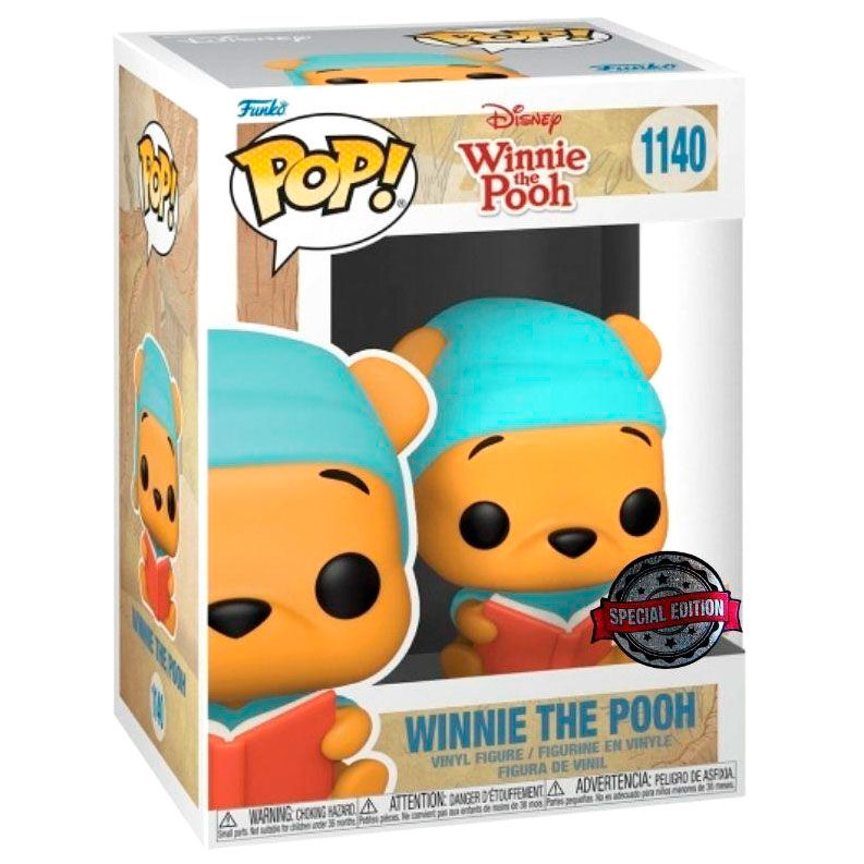 Figura Funko POP Disney Winnie - Winnie Reading Book Exclusive