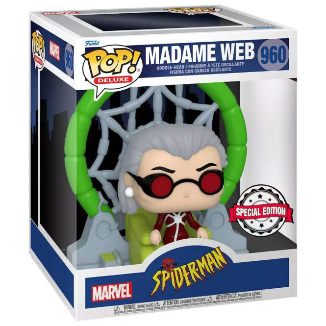 Figura Funko POP Marvel Spiderman Madame Web Exclusive