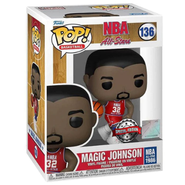 Figura Funko POP NBA Legends Magic Johnson Exclusive