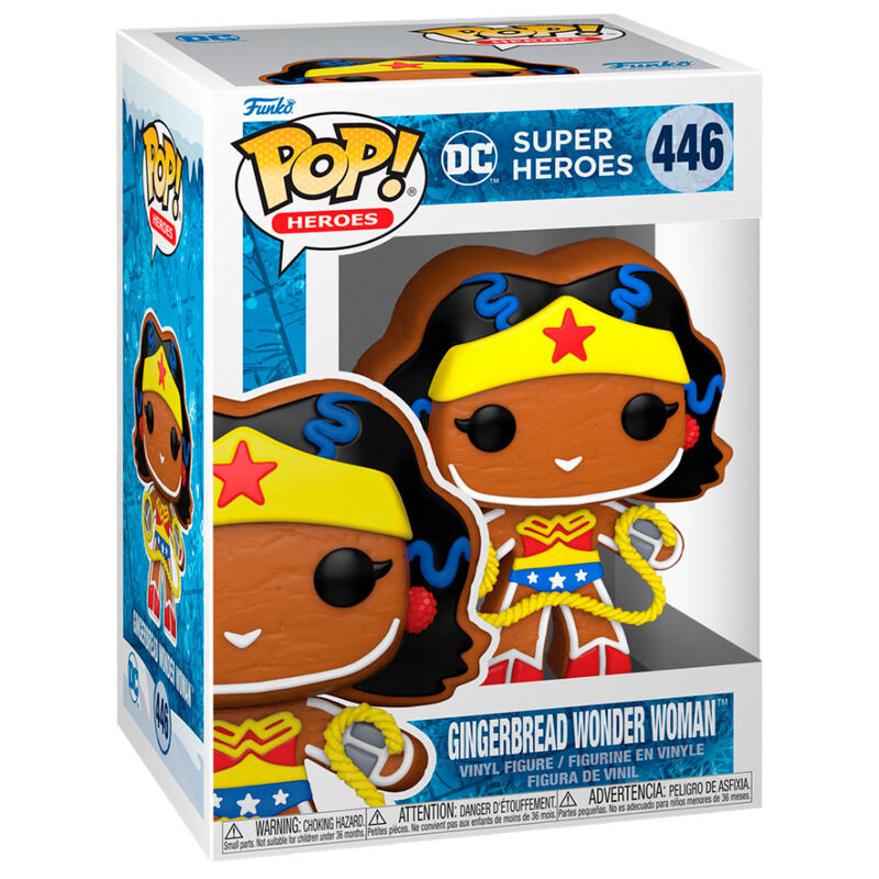 Figura Funko POP DC Comics Holiday Gingerbread Wonder Woman