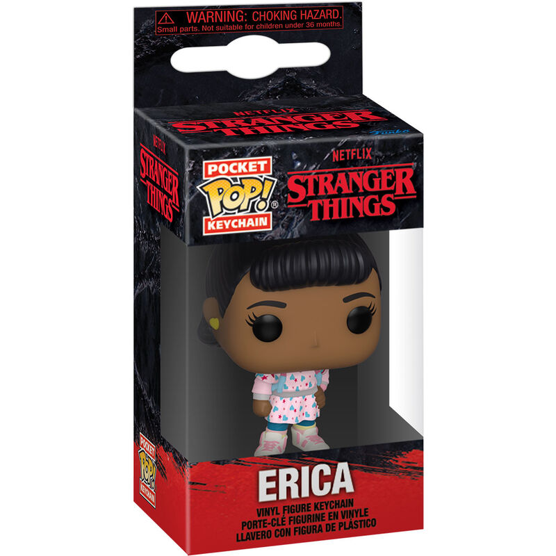 Funko Pop Chaveiro Keyring Stranger Things Erica Sinclair