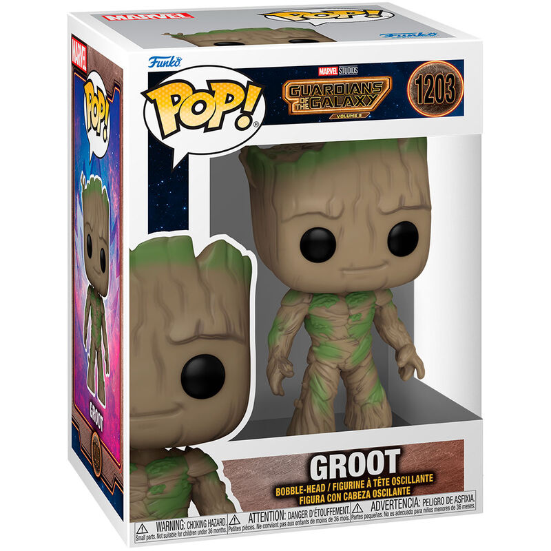 Figura Funko POP Marvel Guardianes de la Galaxia 3 Groot