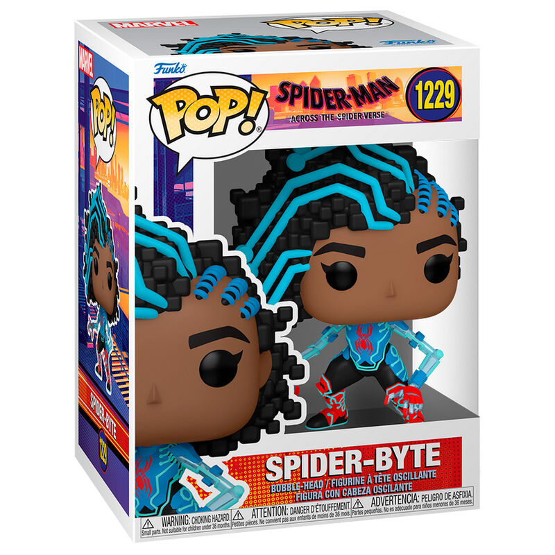 Figura Funko POP Marvel Spiderman Across the Spiderverse Spider-Byte