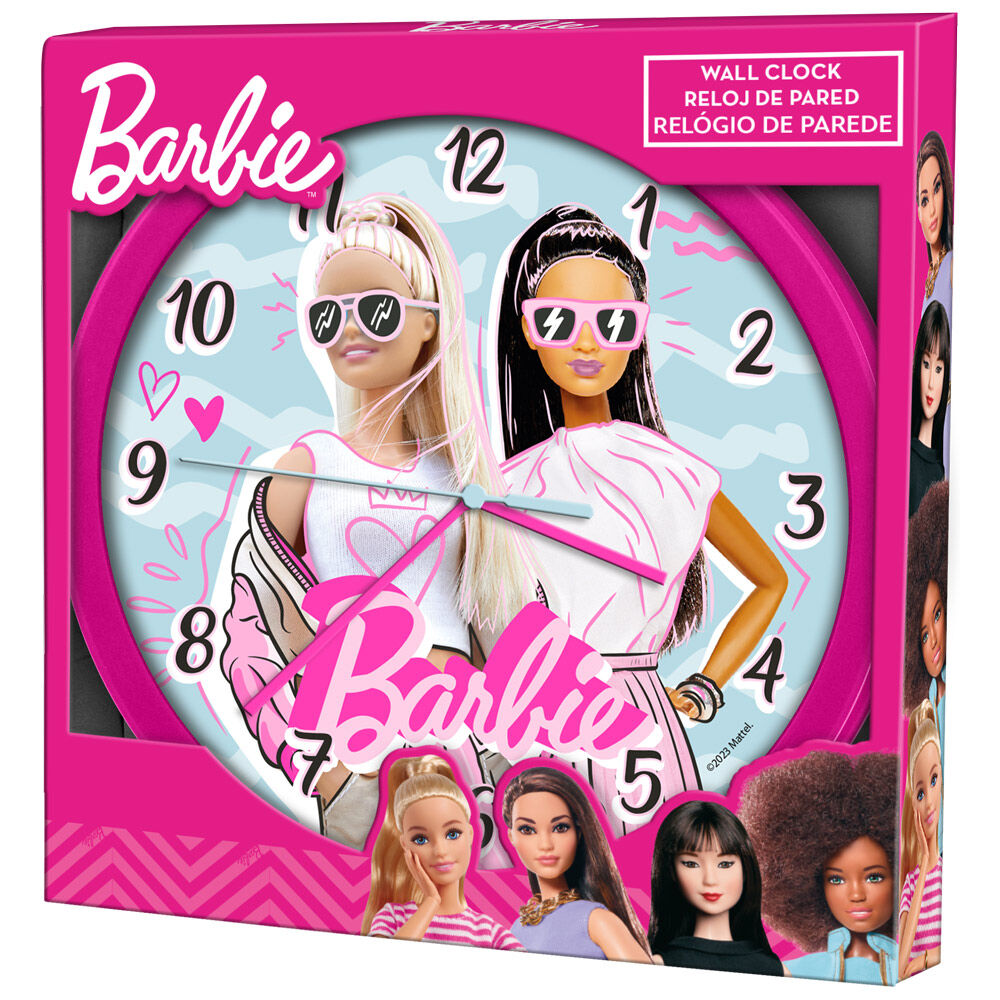 Relógio de Parede de Barbie GRADE A