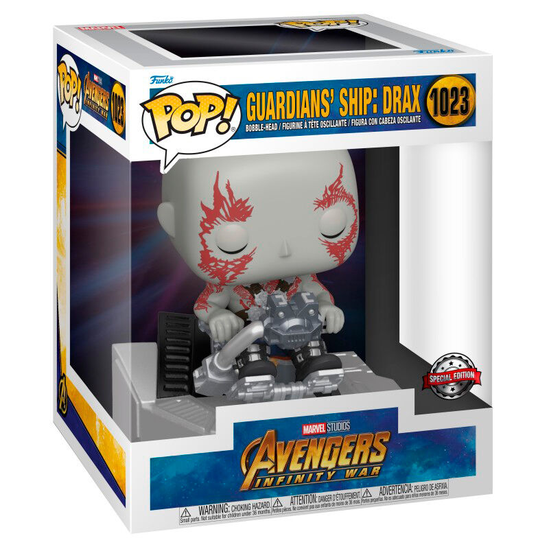 Figura Funko POP Deluxe Marvel Guardianes de la Galaxia Guardians Ship Drax Exclusive