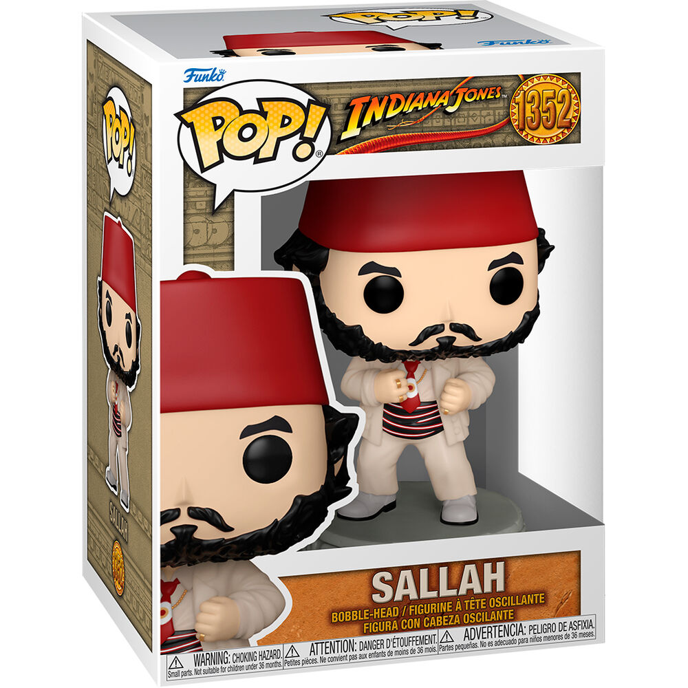 Figura Funko POP Indiana Jones Sallah