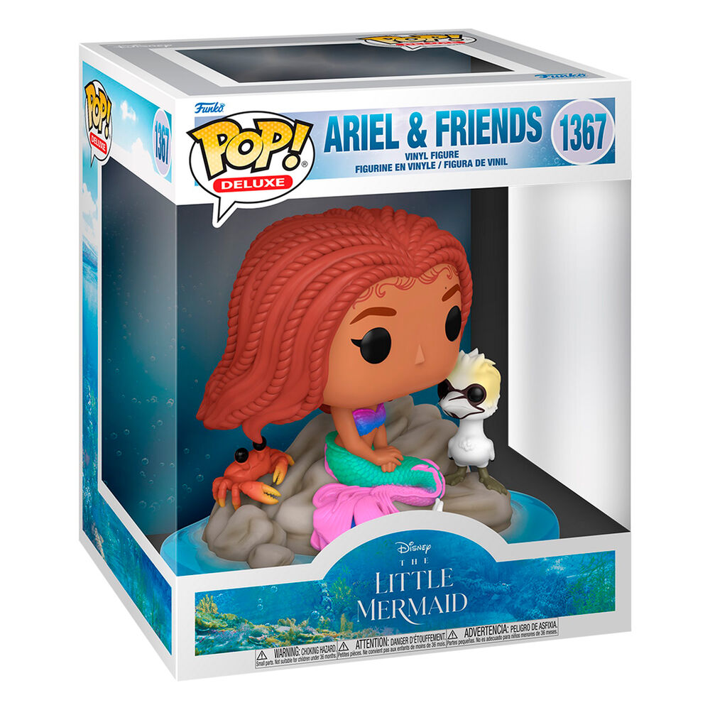 Figura Funko POP Deluxe Disney La Sirenita Ariel & Friends