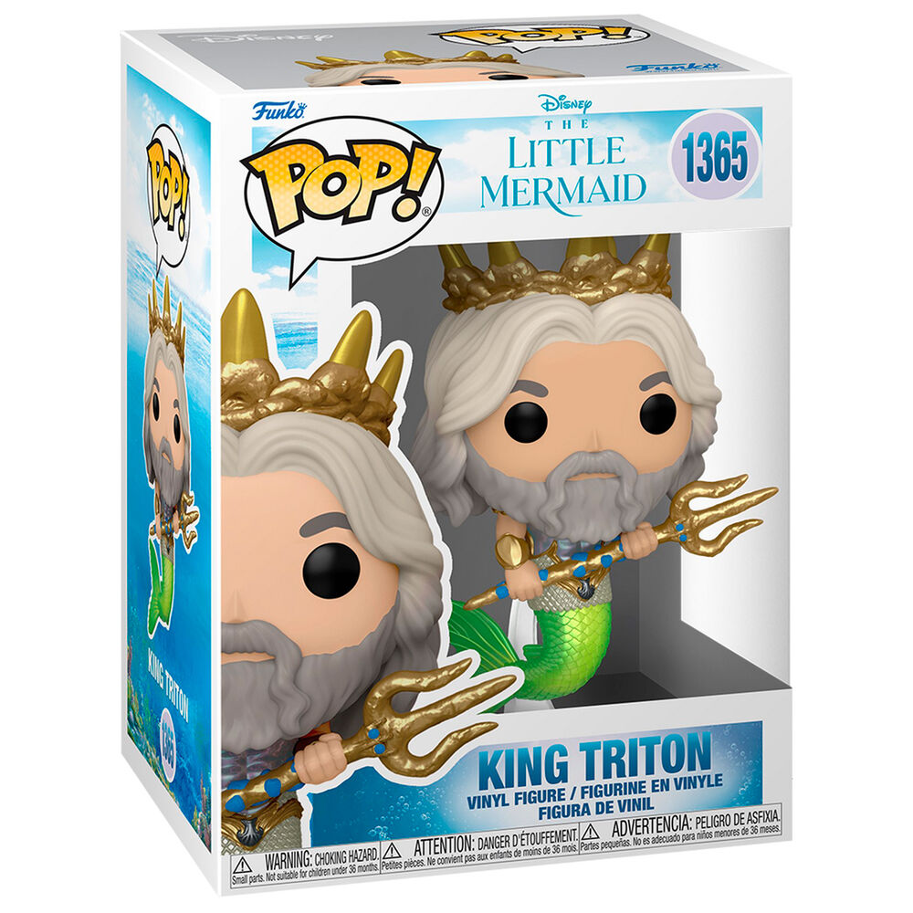Figura Funko POP Disney La Sirenita King Triton