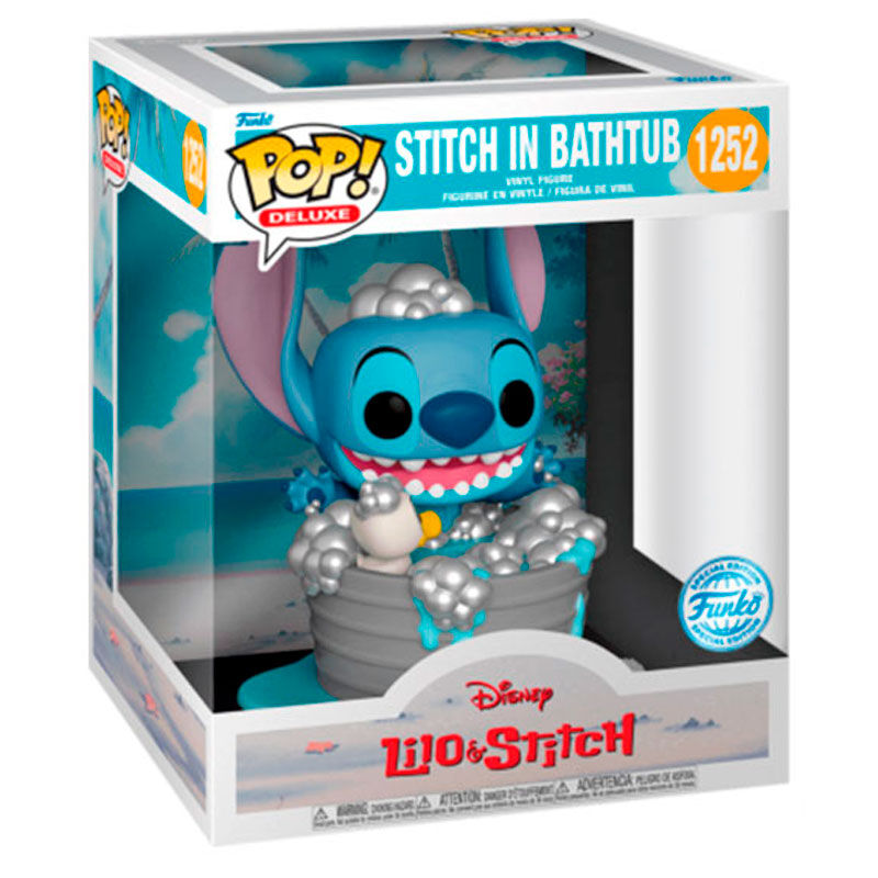 Figura Funko POP Disney Lilo & Stitch - Stitch in Bathtub Exclusive