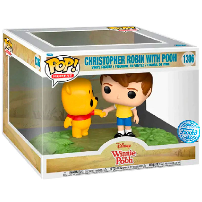 Figura Funko POP Moments Disney Winnie the Pooh Christopher Robin with Pooh Exclusive