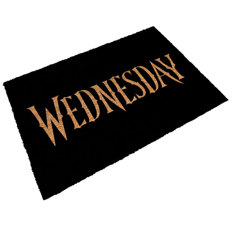 Tapete De Entrada Felpudo Logo Wednesday