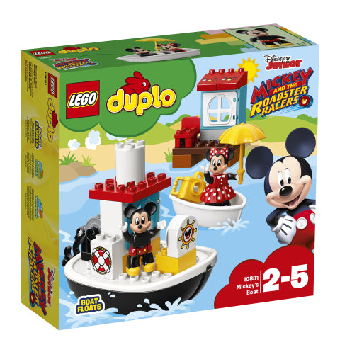 LEGO Duplo: Barco do Mickey - 10881 (Idade mínima: 2 - 28 Peças)
