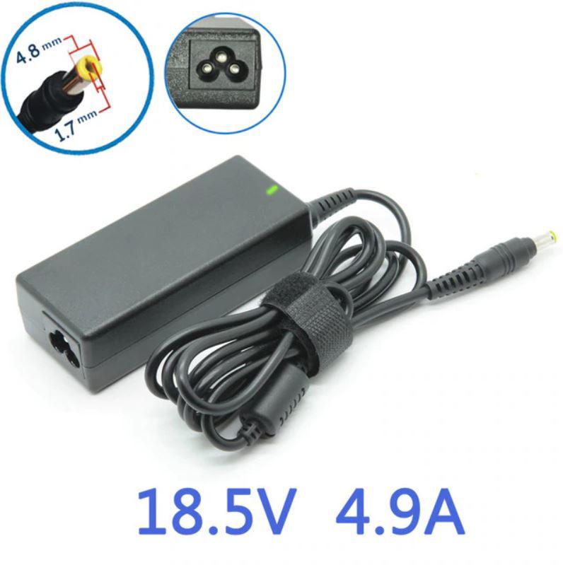 Carregador para Portátil HP 18.5V - 4.9A 90W Conector 4.8mm X 1.7mm - Multi4you®