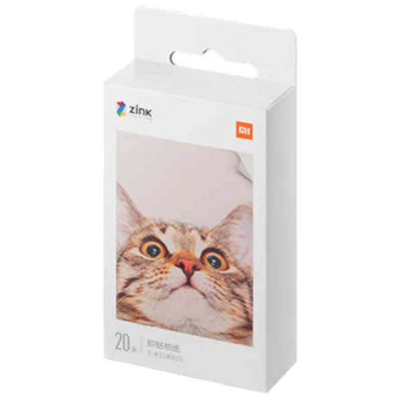 Pack x20 Papel Fotográfico Xiaomi Mi Portable Photo Printer 2x3