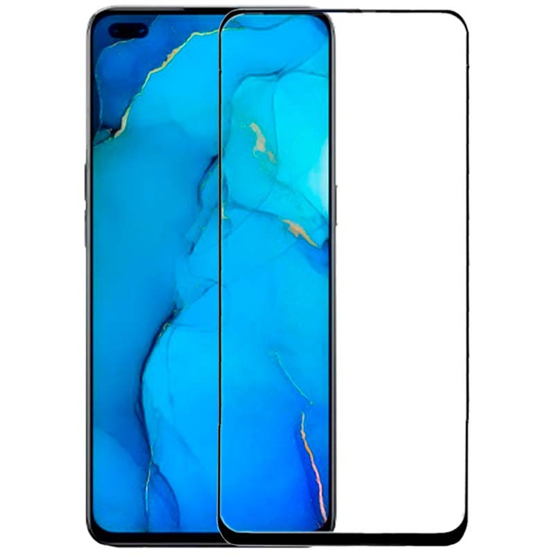 Protetor de vidro temperado Oppo Reno 3 Pro Full Screen 3D