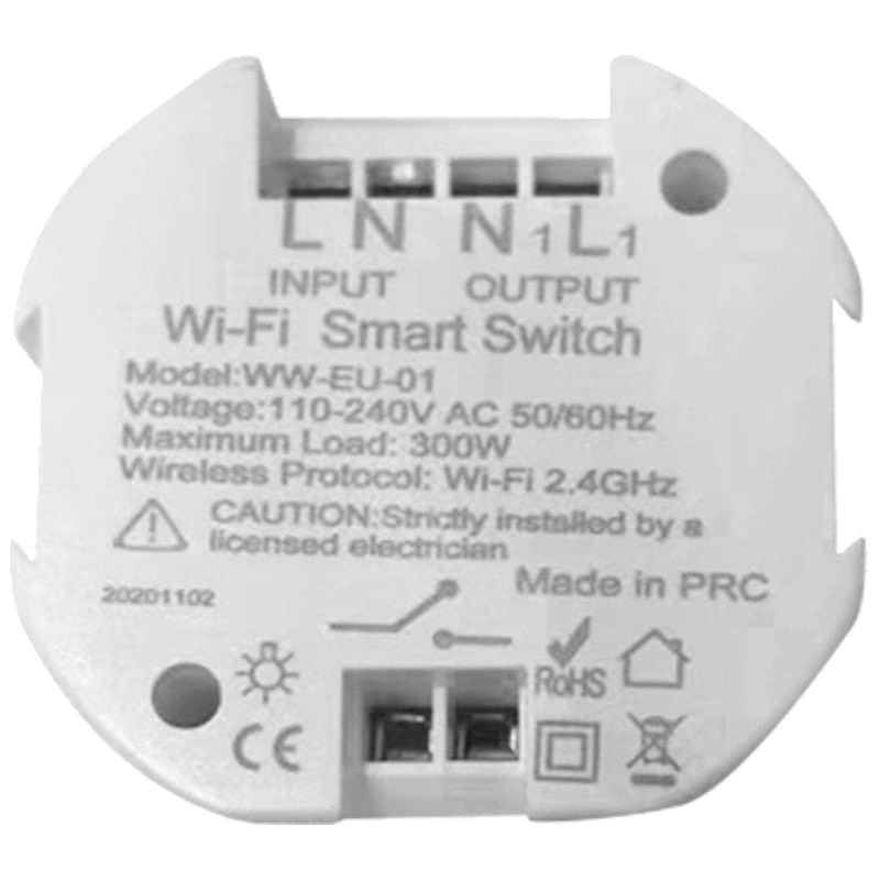 Relé inteligente Zemismart Individual - Google Home / Amazon Alexa