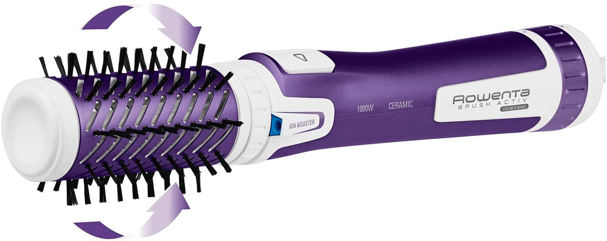 Escova de ar quente ROWENTA Brush Activ – Roxo com Branco
