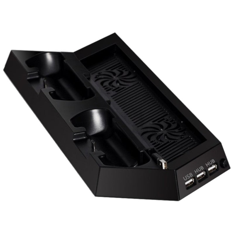 Suporte Pro Playstation (PS4) 3 USB/Estação de carregamento Comandos/Ventoinha Multi4you