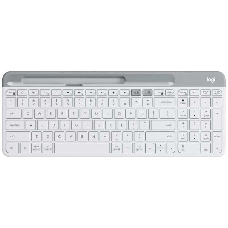 Teclado sem fio Logitech K580 Branco EN Layout