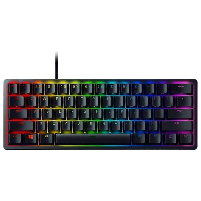 Teclado Mecânico Gaming Razer Huntsman Mini Clicky Optical Switch Preto