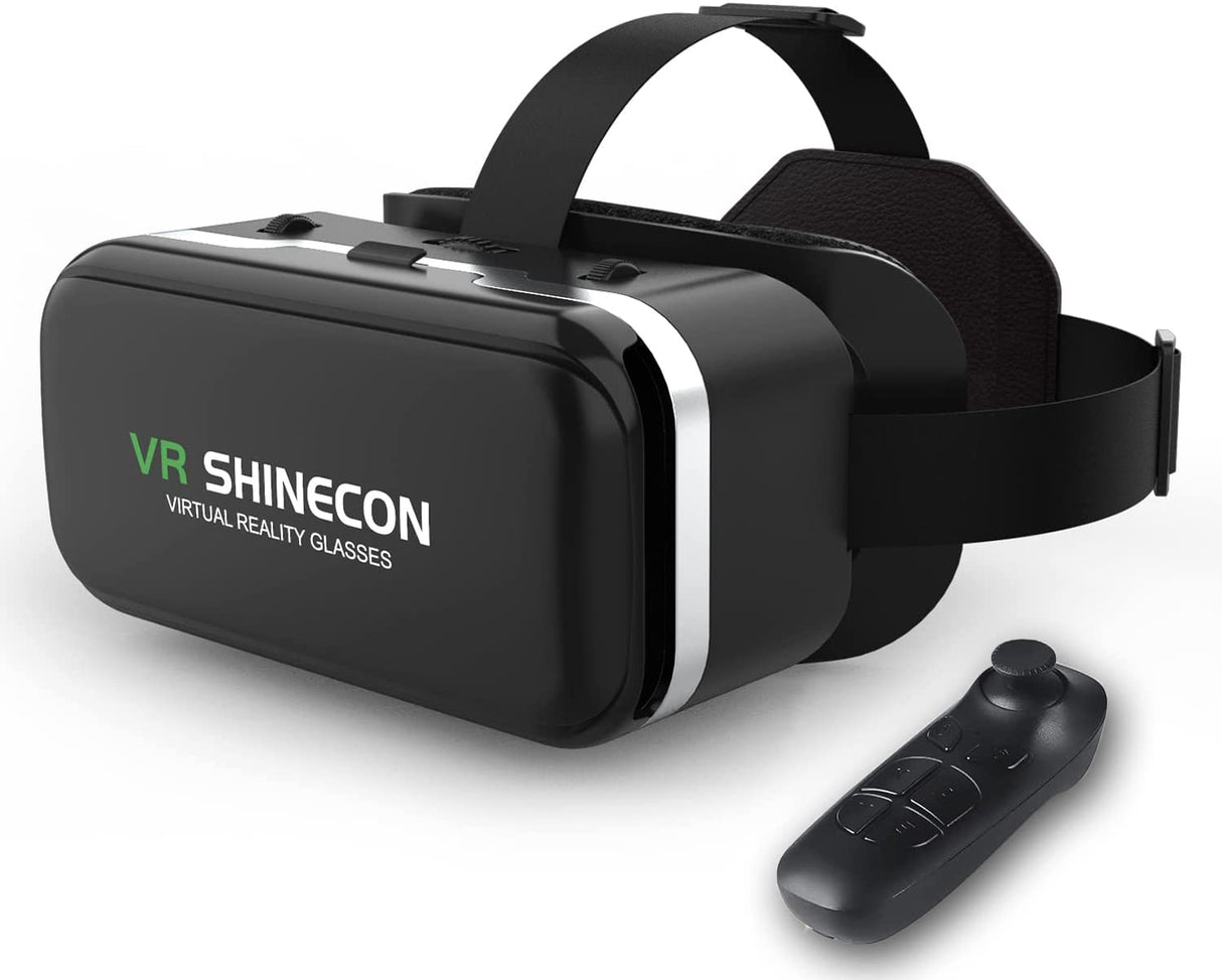 Shinecon Óculos de Realidade Virtual VR 3D + Comando