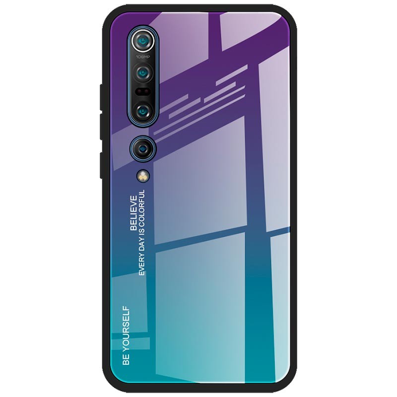 Xiaomi Mi 10 Premium Protection Iridiscent Blue Capa