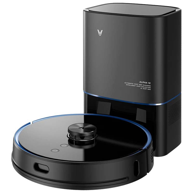 Viomi Robot Vacuum Cleaner S9 com Base Inteligente Preto