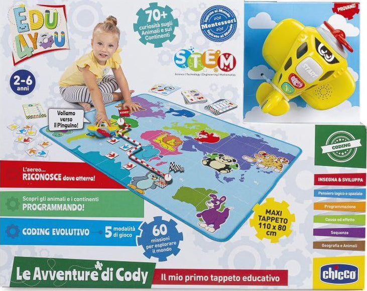Chicco Edu4You Avião Cody – Aprende a Programar