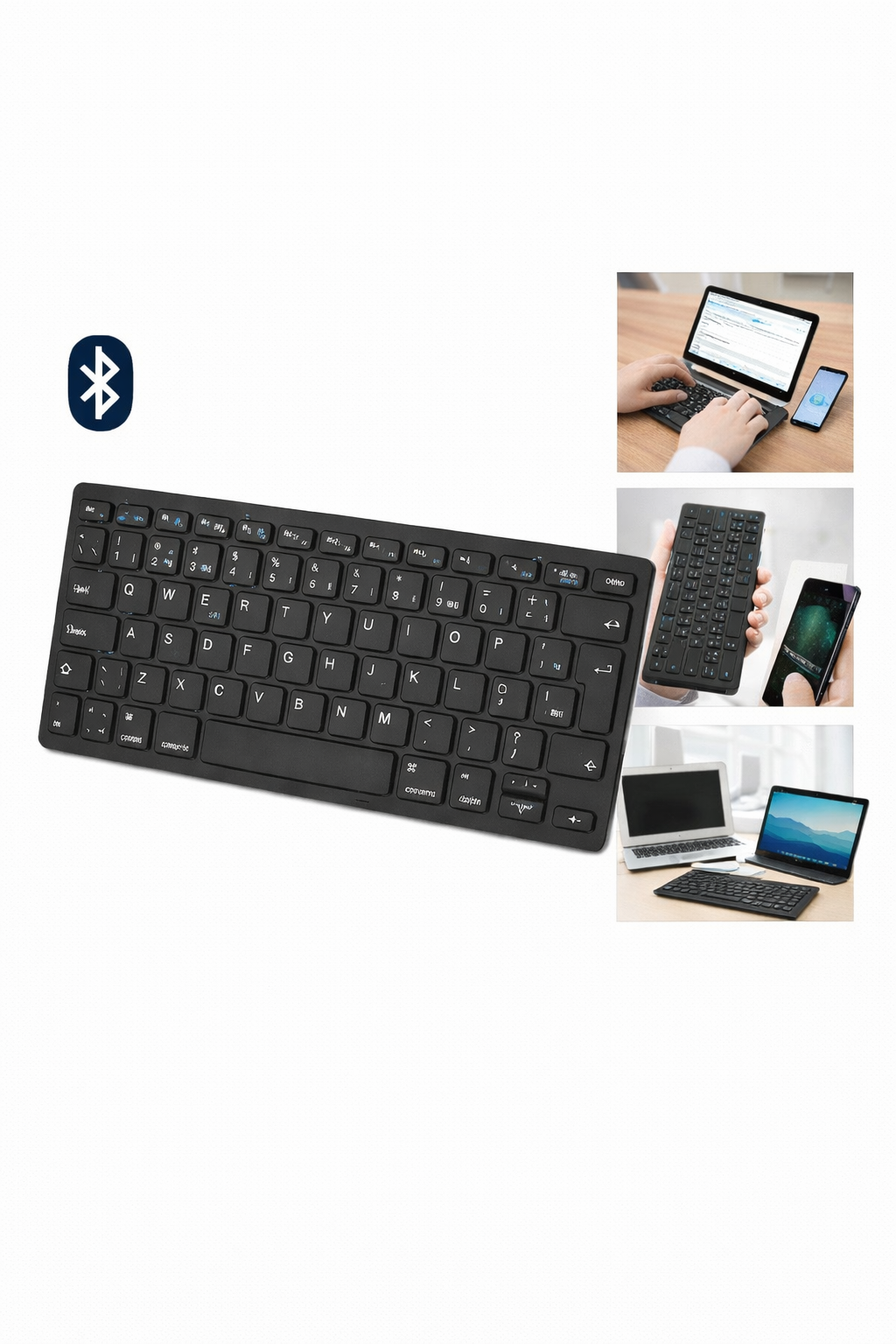 Teclado Bluetooth IGGUAL IGG315279 QWERTY Español