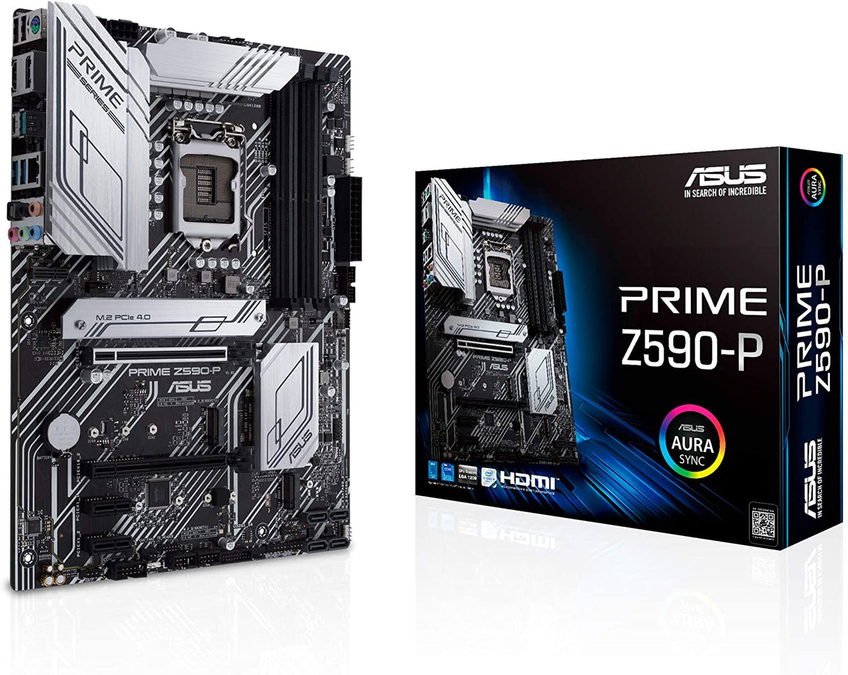 Placa Base Asus Prime Z590-P SK 1200 PCIe 4.0 3x M.2 USB 3.2 Thunderbolt 4 (GRADE A)