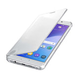 Capa Original Samsung Clear View Cover para Galaxy A7 (2016) – Cinzento