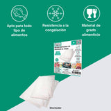 Bolsas Gofradas para Envasamento a Vácuo 20 x 25 cm | Pack 25 Unidades