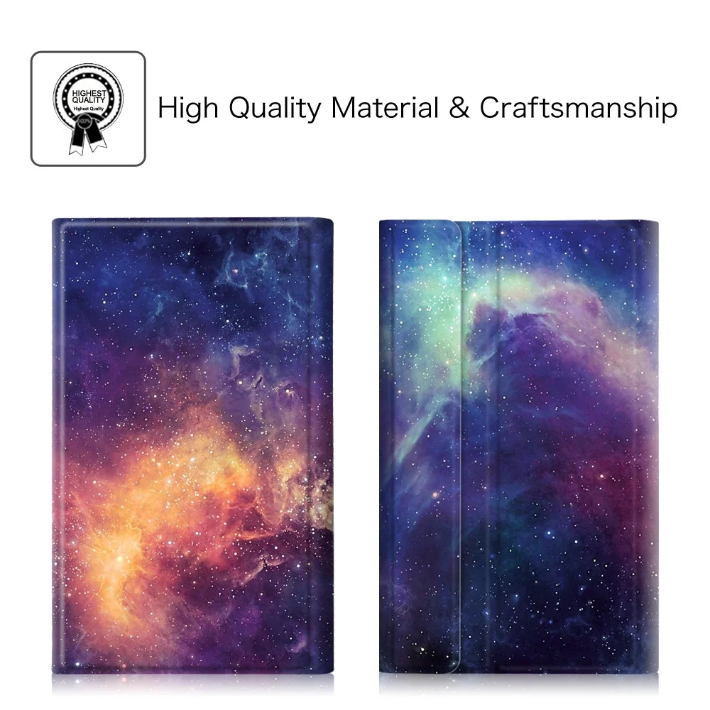 Capa Livro para Samsung Galaxy Tab S5e T720 (Galáxia) – Multi4you®