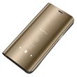 Capa Samsung Galaxy A40 Livro Horizontal Clear View Dourado