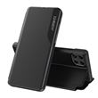 Capa Pele Sintética Elegante para Samsung Galaxy A22 5G Preto