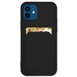 Capa de Silicone Lmobile Com Porta Cartão Samsung Galaxy S21 Ultra Preto