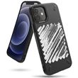 Capa TPU Ringke Pintado Iphone 12 Mini Preto