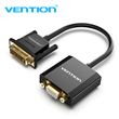 Cabo Adaptador Vention | Conversor DVI para VGA | 0,15 m - Preto Metalizado