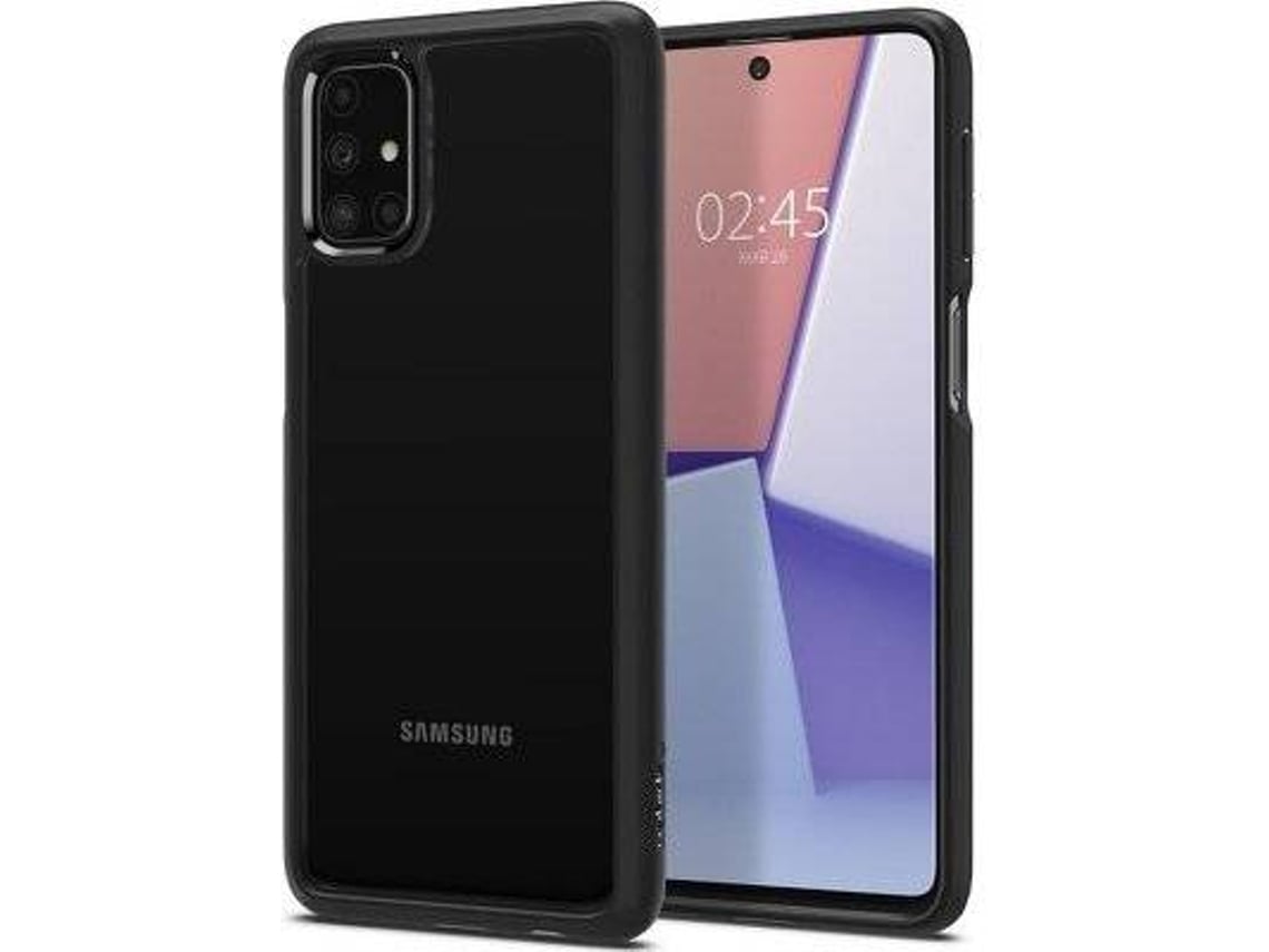 Capa Samsung Galaxy M31S LMOBILE Spigen Ultra Hybrid Preto
