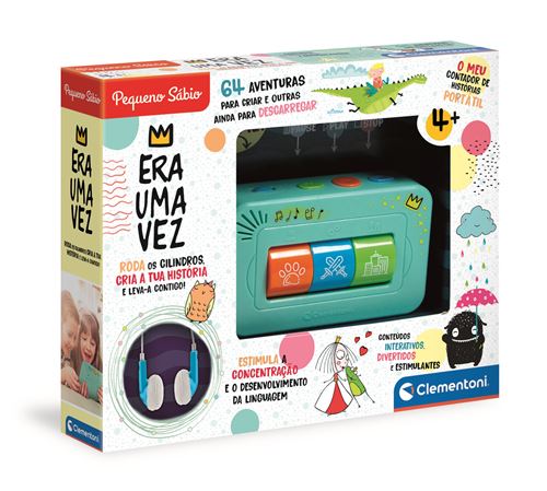 Era Uma Vez – Storyteller Interativo com Fones de Ouvido (Clementoni)