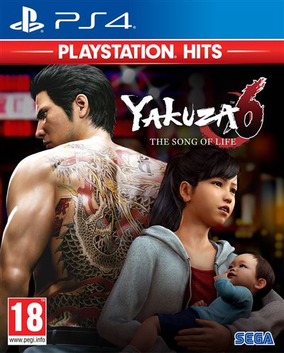 Yakuza 6: The Song of Life After Hours - Playstation Hits - PS4 GRADE B