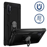 Capa para Samsung Galaxy Note 10 Plus com Pop-Socket Magnético Preto