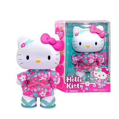 Hello Kitty Boneca com Kimono - 30 cm