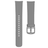 Bracelete para Amazfit Bip / GTS / Bip Lite / Huawei / Samsung / COOL Oslo universal 20 mm em Borracha Cinza