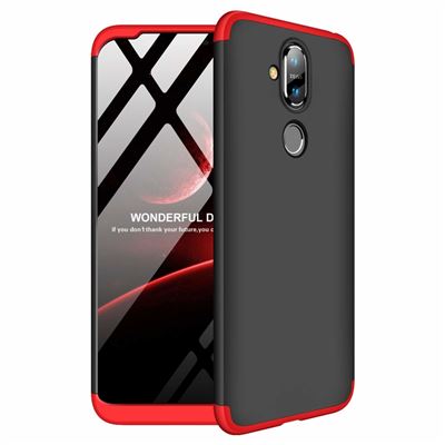 Capa de Proteção GKK 360 Full Body para Nokia 8.1 – Preta