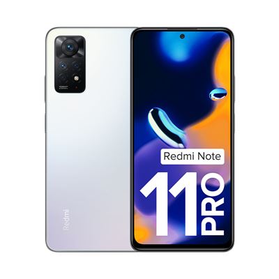 Smartphone Xiaomi Redmi Note 11 Pro | 6 GB | 64 GB | Dual SIM híbrido | Polar white