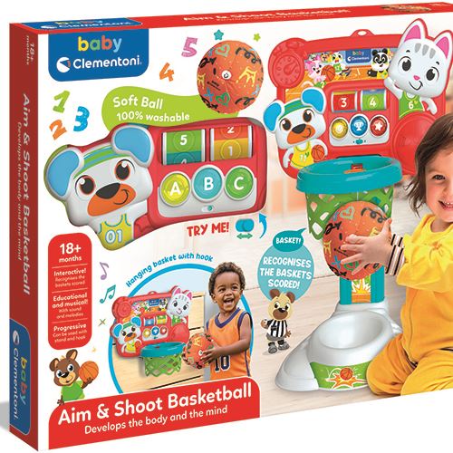 Jogo Basketball Divertido - Baby Clementoni