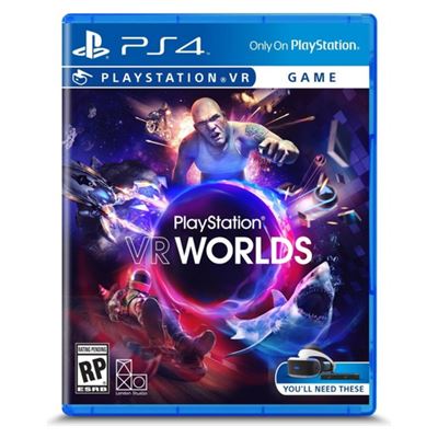 PlayStation VR Worlds - PS4 (SEGUNDA-MÃO/ GRADE A)