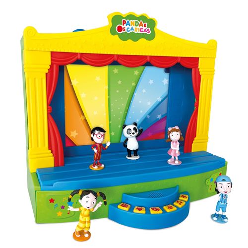 Concentra Panda e Caricas Palco Musical